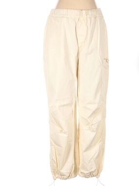 Madewell Cream Elastic-Waist Cargo Joggers